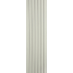 3D letvice za zid svijetla bež boja - dekorativna WPC zidna obloga 2.8x0.14m