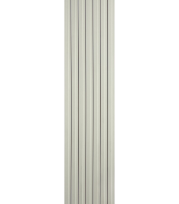 3D letvice za zid svijetla bež boja - dekorativna WPC zidna obloga 2.8x0.14m