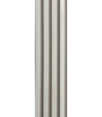 3D letvice za zid bež boje pijesak - dekorativna WPC zidna obloga 2.8x0.16m