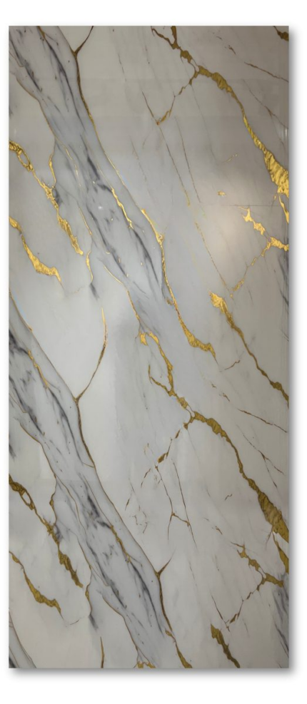 Bijeli UV panel UV37 - antik bijela zidna obloga 2.8x1.22m - MakeMyHome